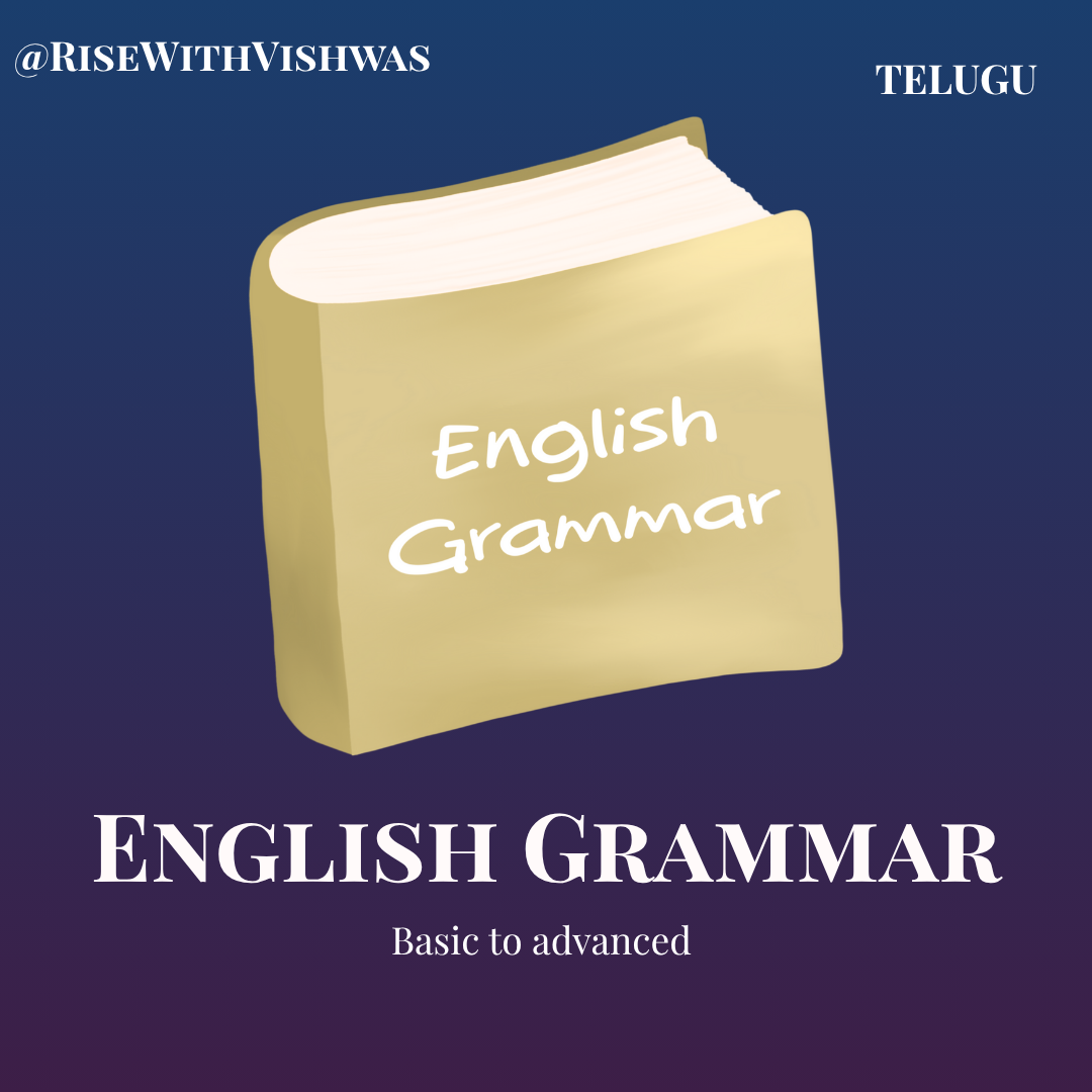 English Grammar – Telugu Language