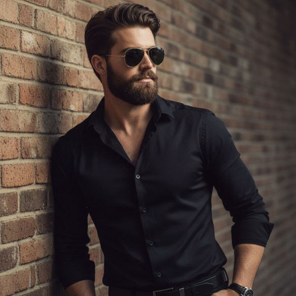 Urban Edge: Cinematic Male Portrait – Fashion Editorial Style Prompt - Image 2