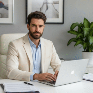 Corporate Focus – Modern Business Portrait (Male)