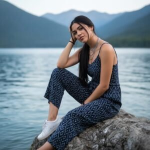 Serenity by the Water – AI Portrait