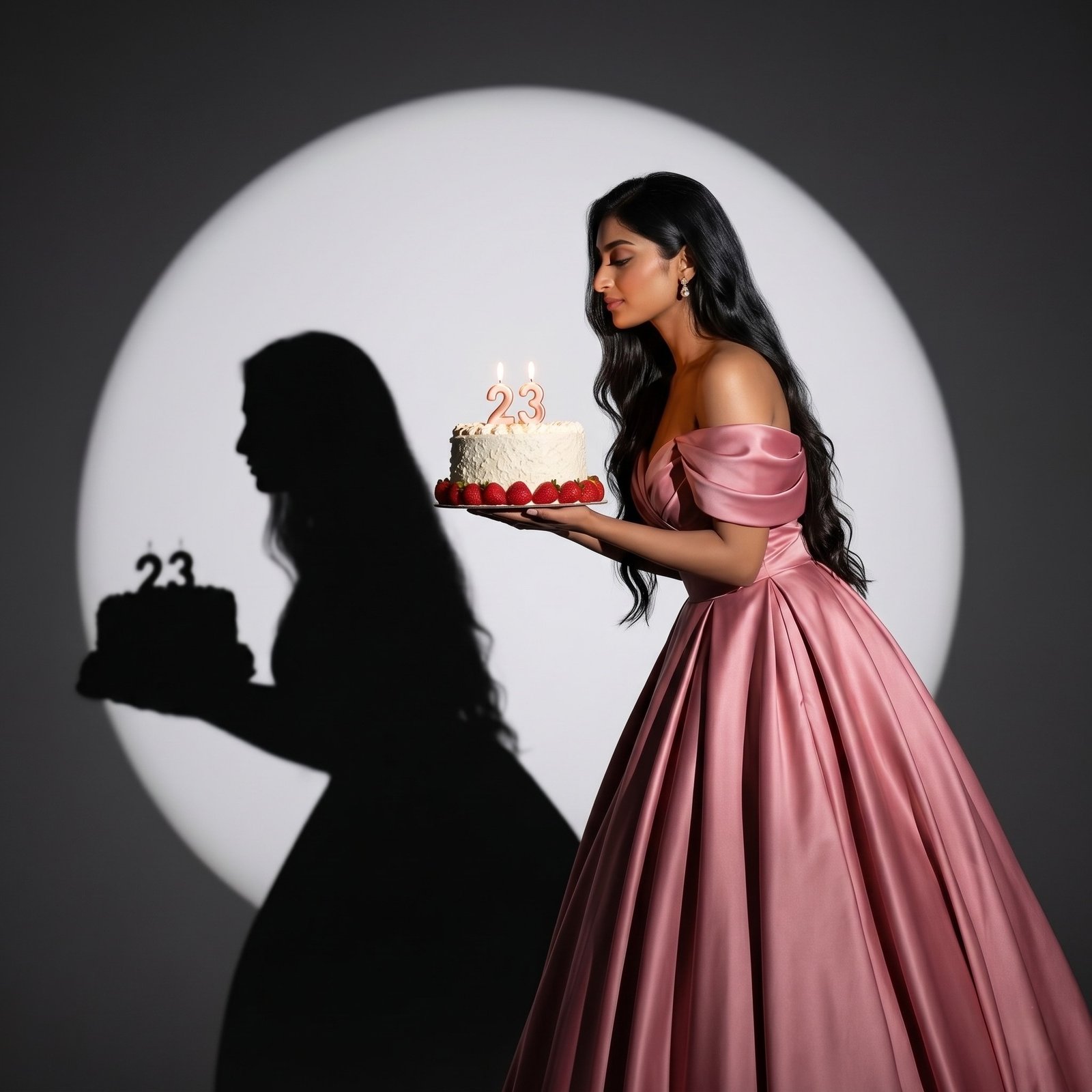 Elegant Birthday Spotlight Photoshoot - Image 3