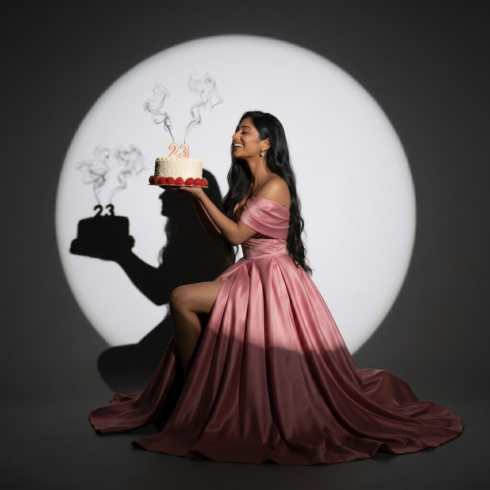 Elegant Birthday Spotlight Photoshoot - Image 4