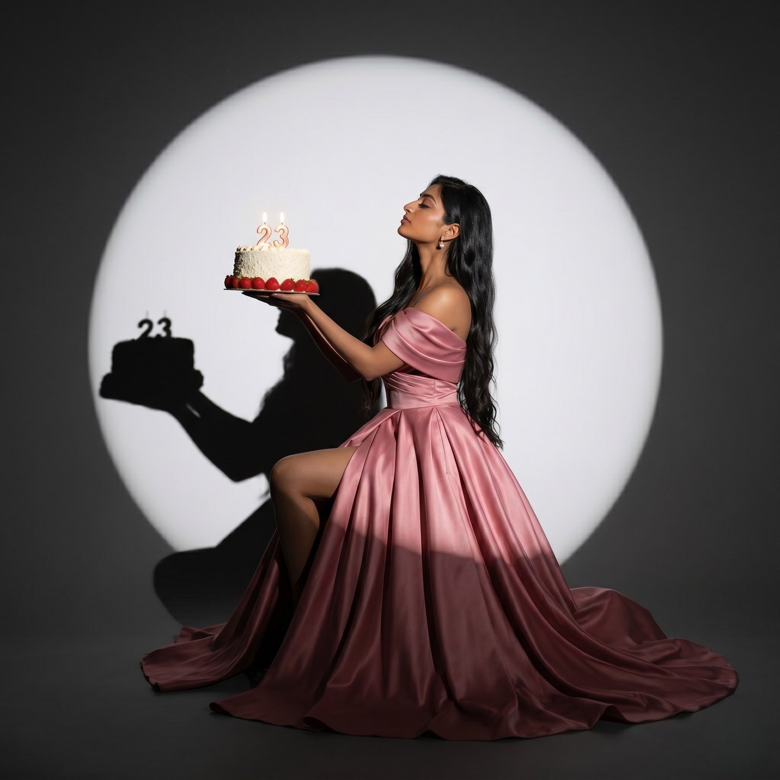 Elegant Birthday Spotlight Photoshoot - Image 2