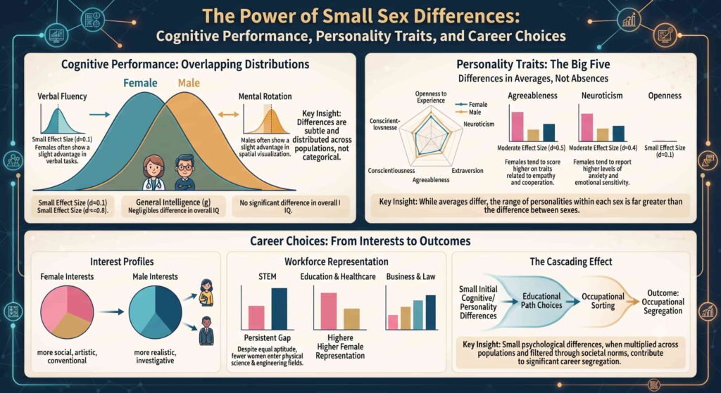 The Power of Small Sex Differences