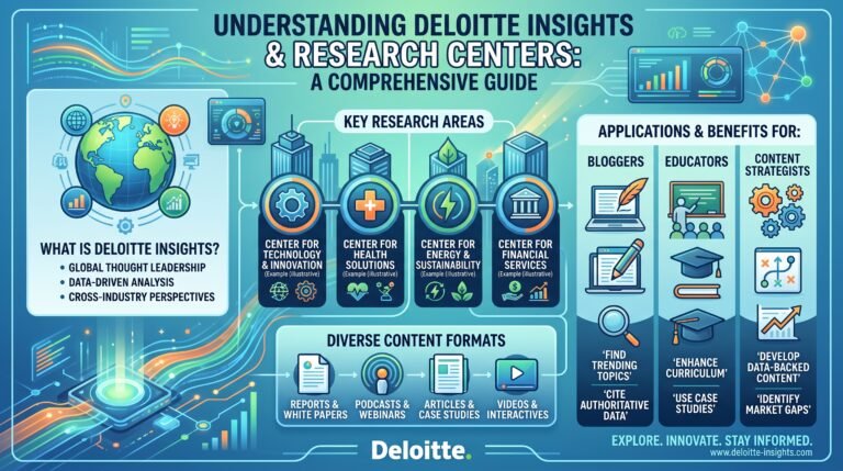 Understanding Deloitte Insights and Research Centers