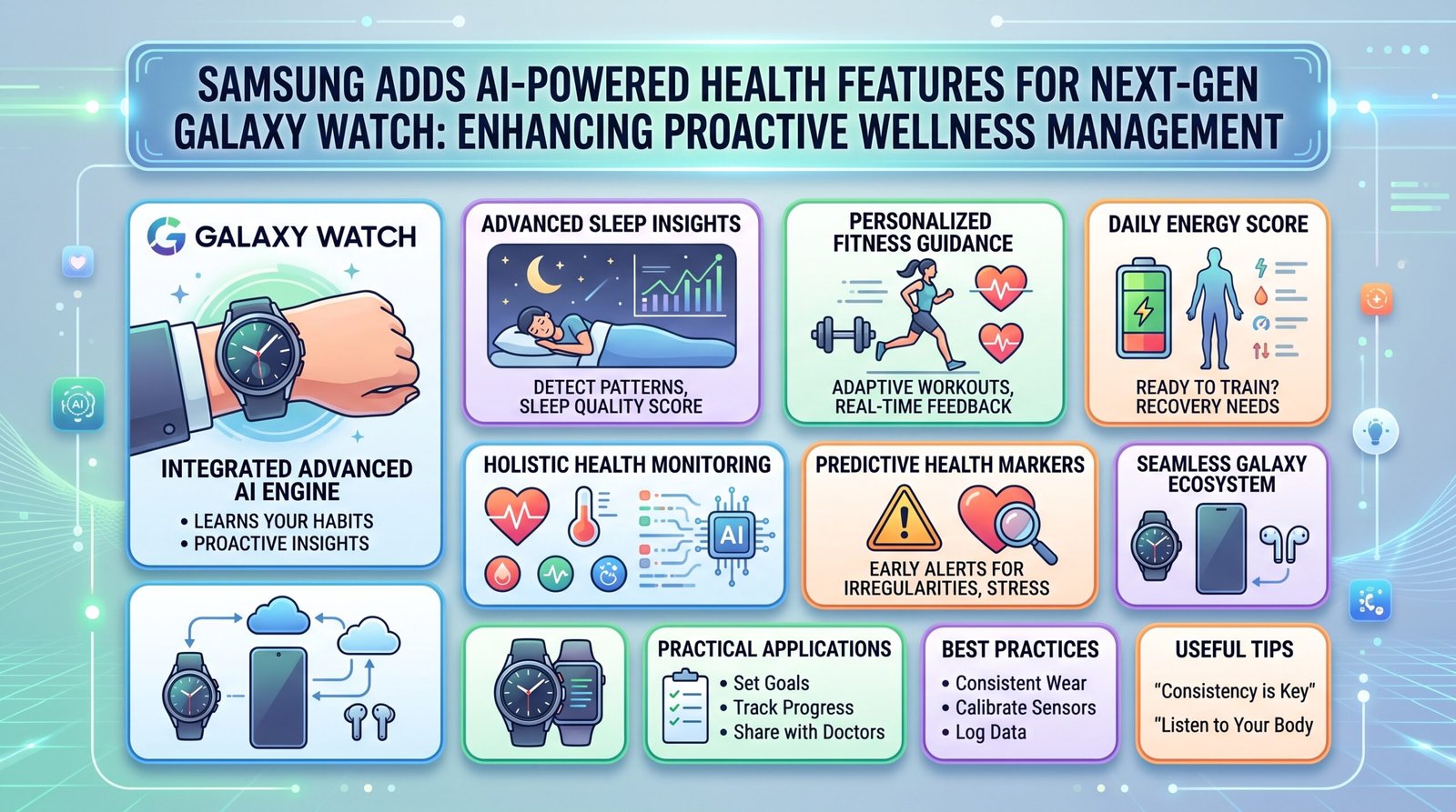Samsung Adds AI-Powered Health Features for Next-Gen Galaxy Watch